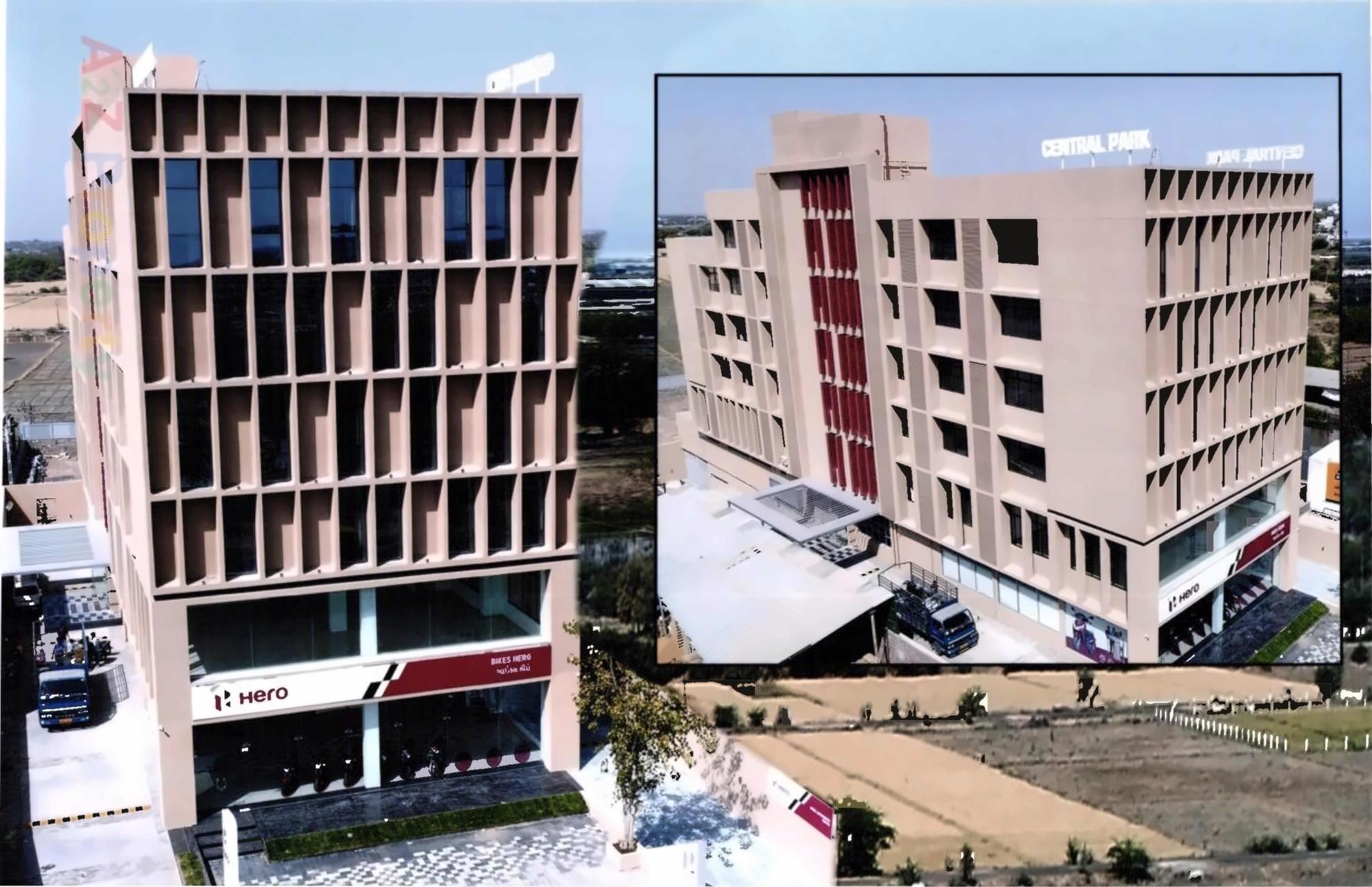 3D Elevation of real estate project Sanand Square Project located at Ahmedabad, Ahmedabad, Gujarat