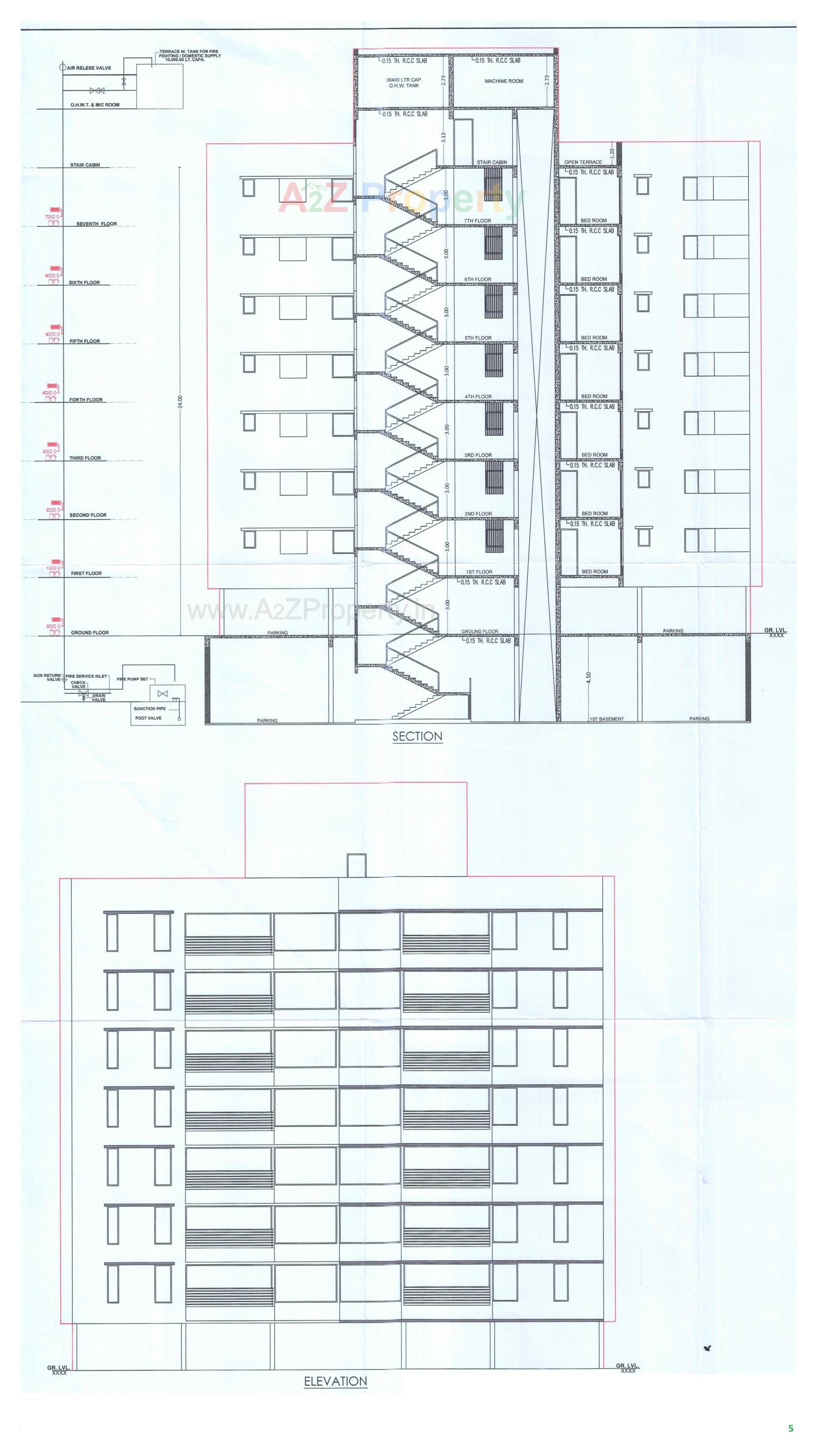  of real estate project Sanctum located at Ambli, Ahmedabad, Gujarat