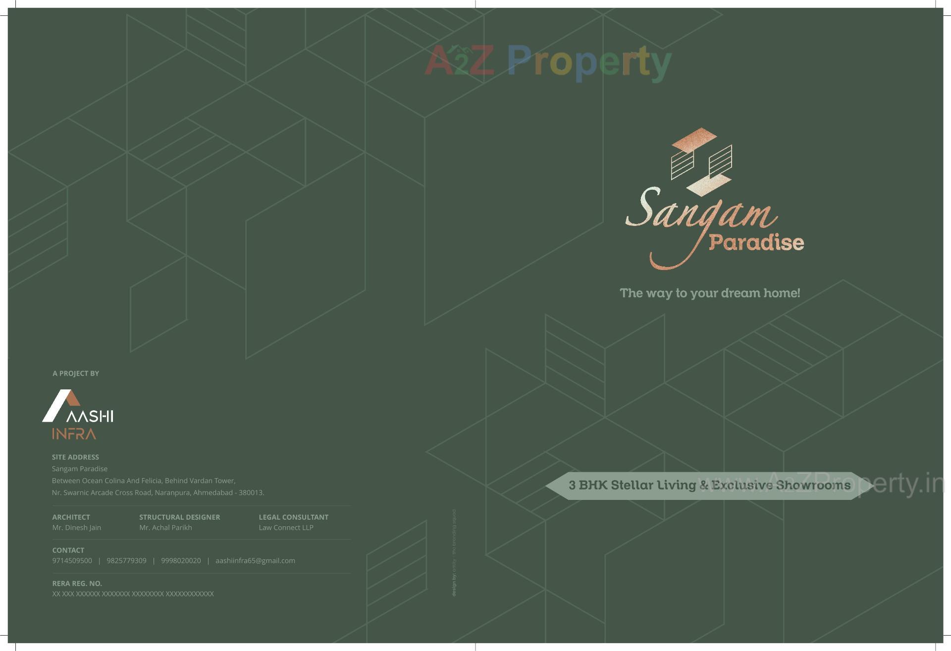  of real estate project Sangam Paradise located at Vadaj, Ahmedabad, Gujarat