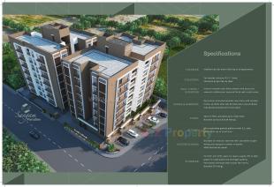 Elevation of real estate project Sangam Paradise located at Vadaj, Ahmedabad, Gujarat