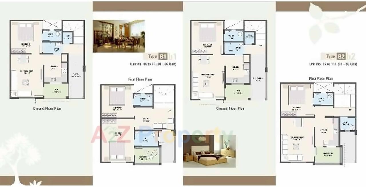Layout of real estate project Sangani Upvan located at Vatva, Ahmedabad, Gujarat
