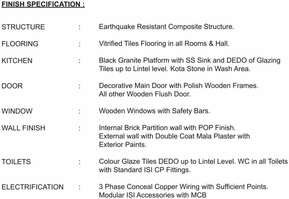Project Specifications