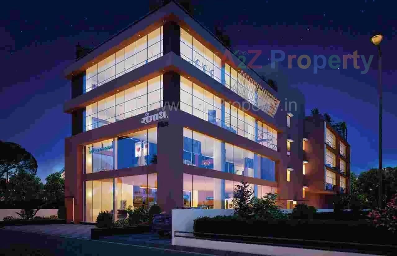3D Elevation of real estate project Sangath Plus located at Chandkheda, Ahmedabad, Gujarat