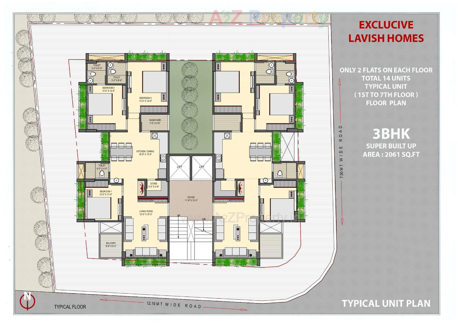 Layout of real estate project Sanidhya located at Changispur, Ahmedabad, Gujarat