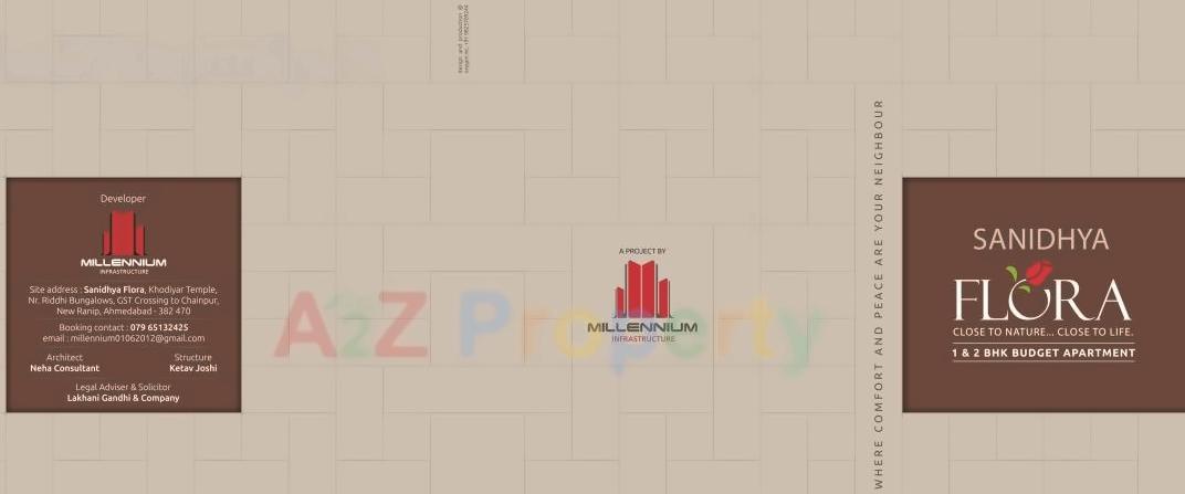  of real estate project Sanidhya Flora located at Kali, Ahmedabad, Gujarat