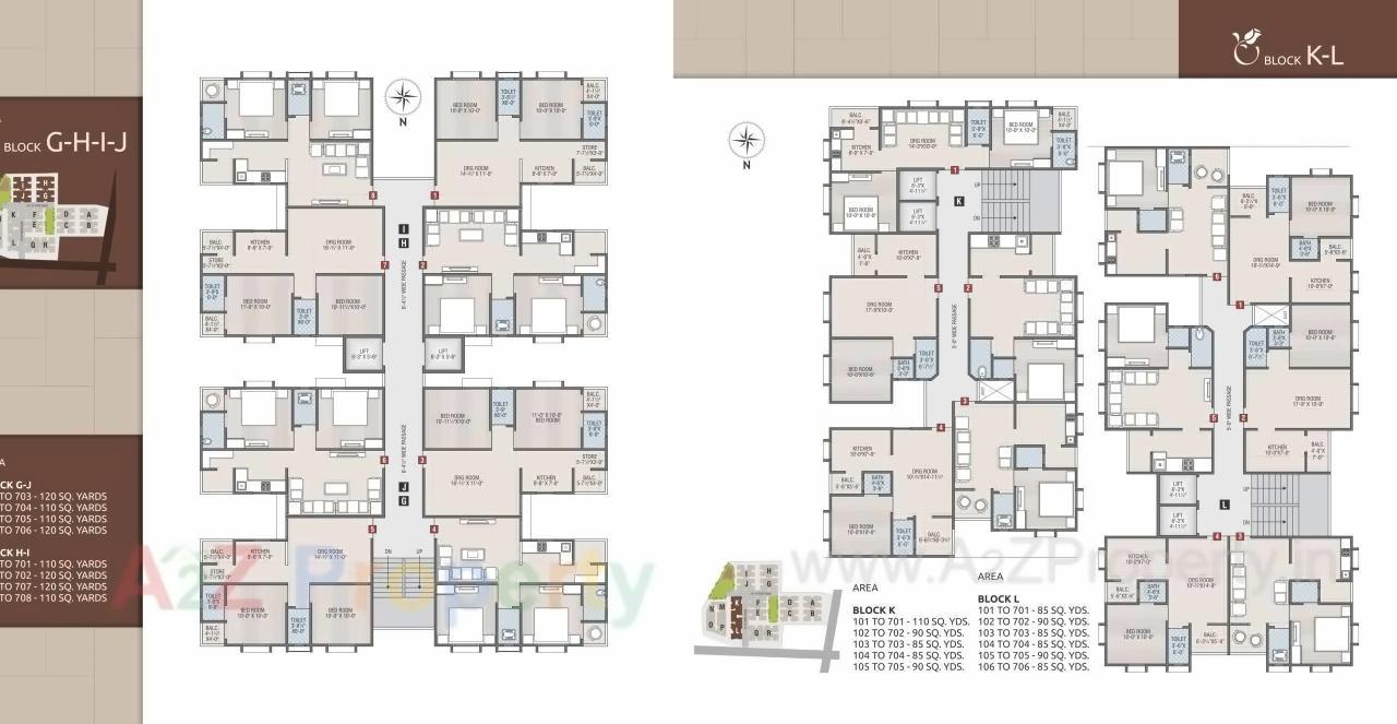Layout of real estate project Sanidhya Flora located at Kali, Ahmedabad, Gujarat