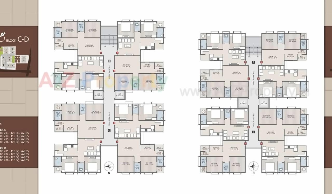 Layout of real estate project Sanidhya Flora located at Kali, Ahmedabad, Gujarat