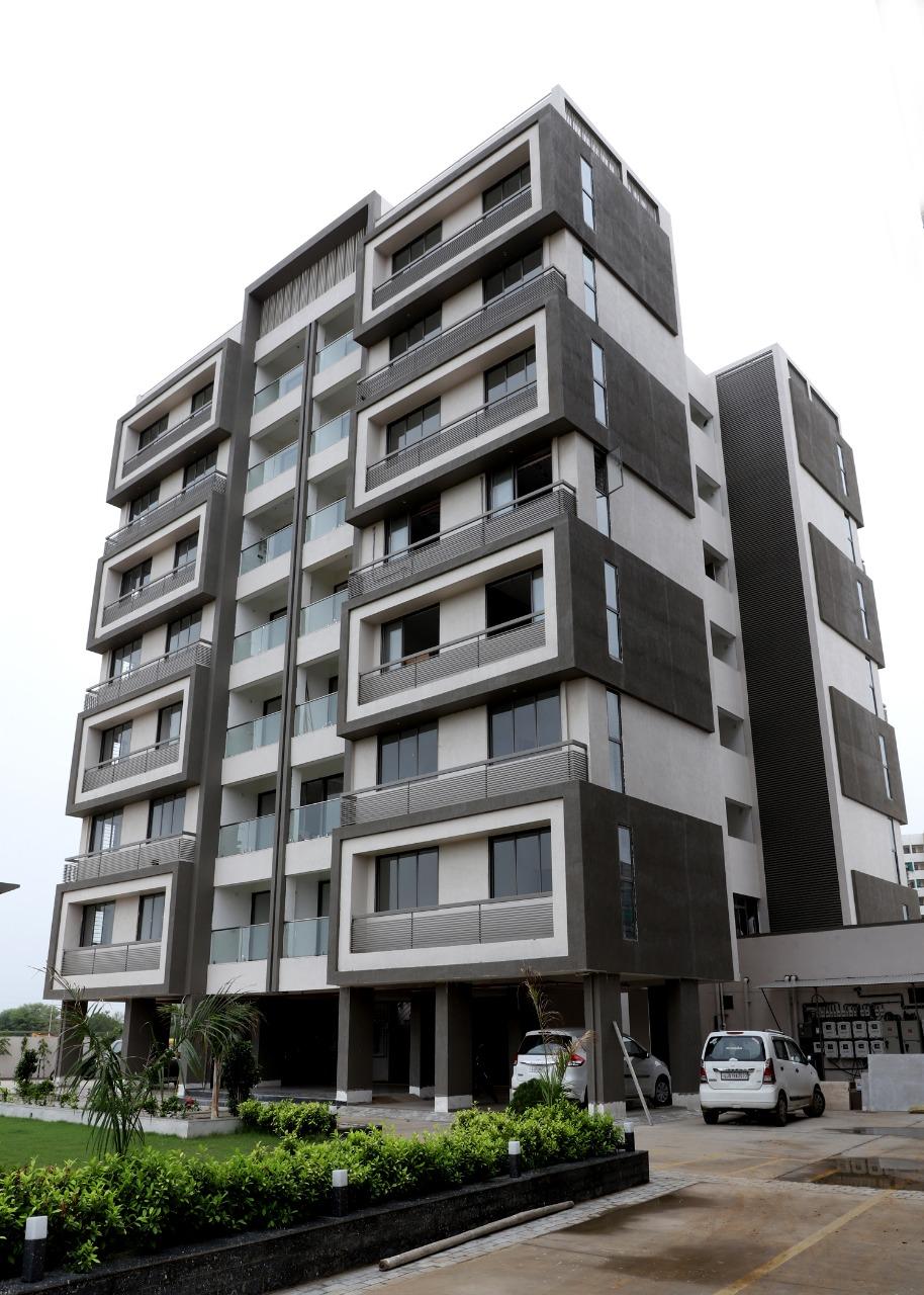 238728_const of real estate project Sanidhya Flora located at Chandkheda, Ahmedabad, Gujarat