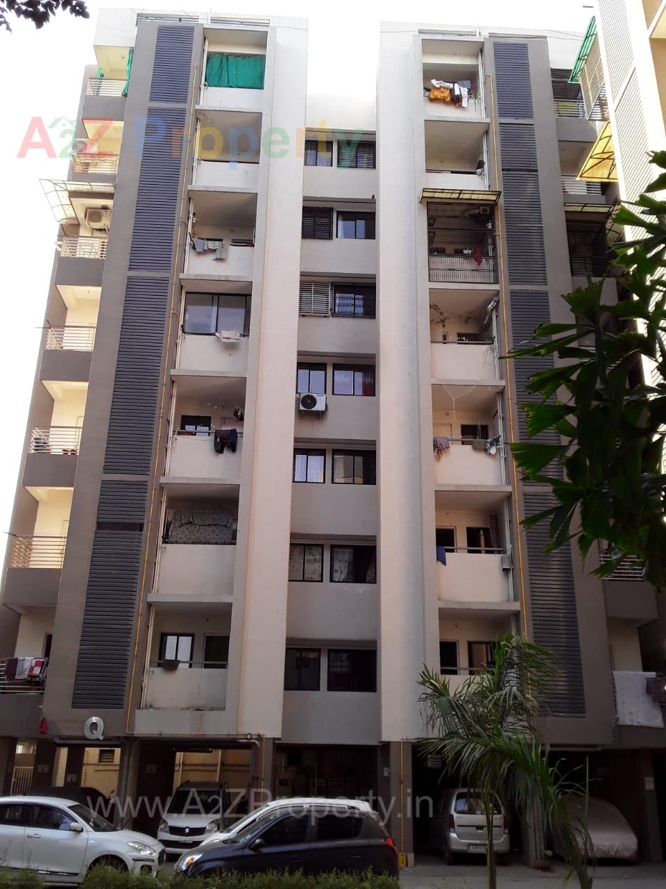 3D Elevation of real estate project Sanidhya Flora located at Chandkheda, Ahmedabad, Gujarat