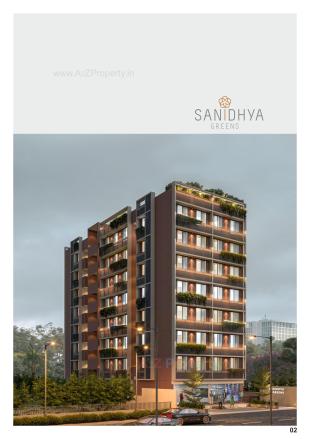 Elevation of real estate project Sanidhya Greens located at Okaf, Ahmedabad, Gujarat