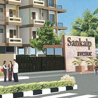 Panel of real estate project Sankalp Avenue located at Naroda, Ahmedabad, Gujarat