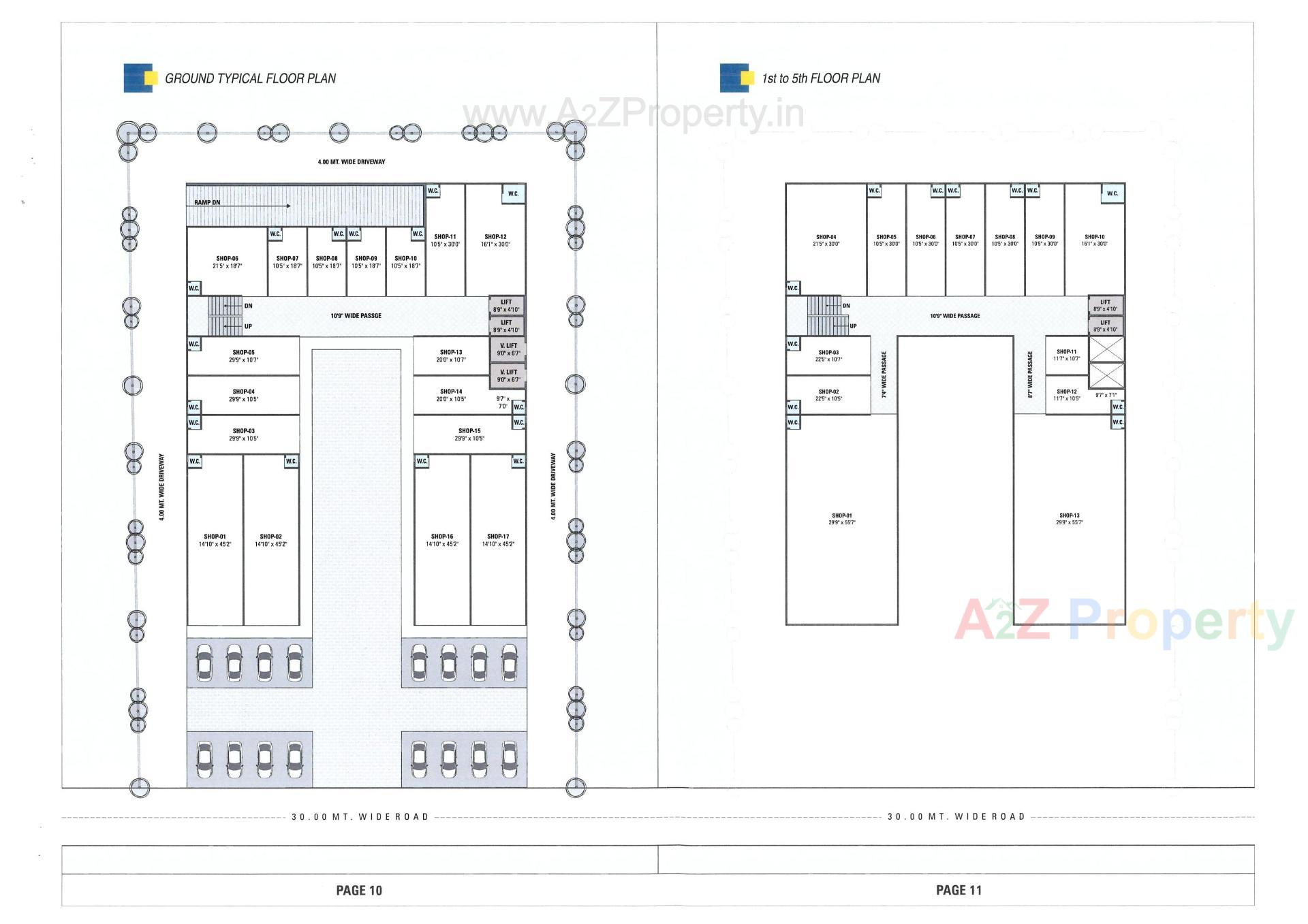 Layout of real estate project Sankalp Icon located at Nikol, Ahmedabad, Gujarat