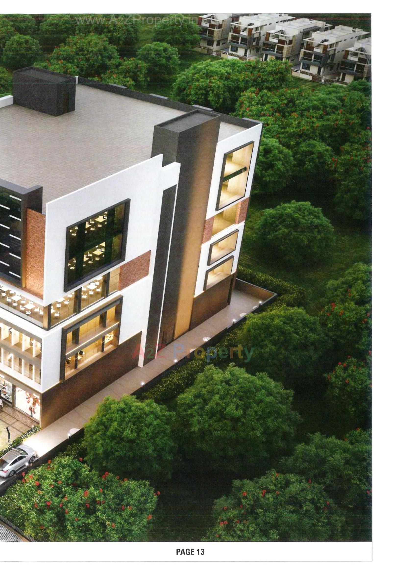 3D Elevation of real estate project Sankalp Icon located at Nikol, Ahmedabad, Gujarat