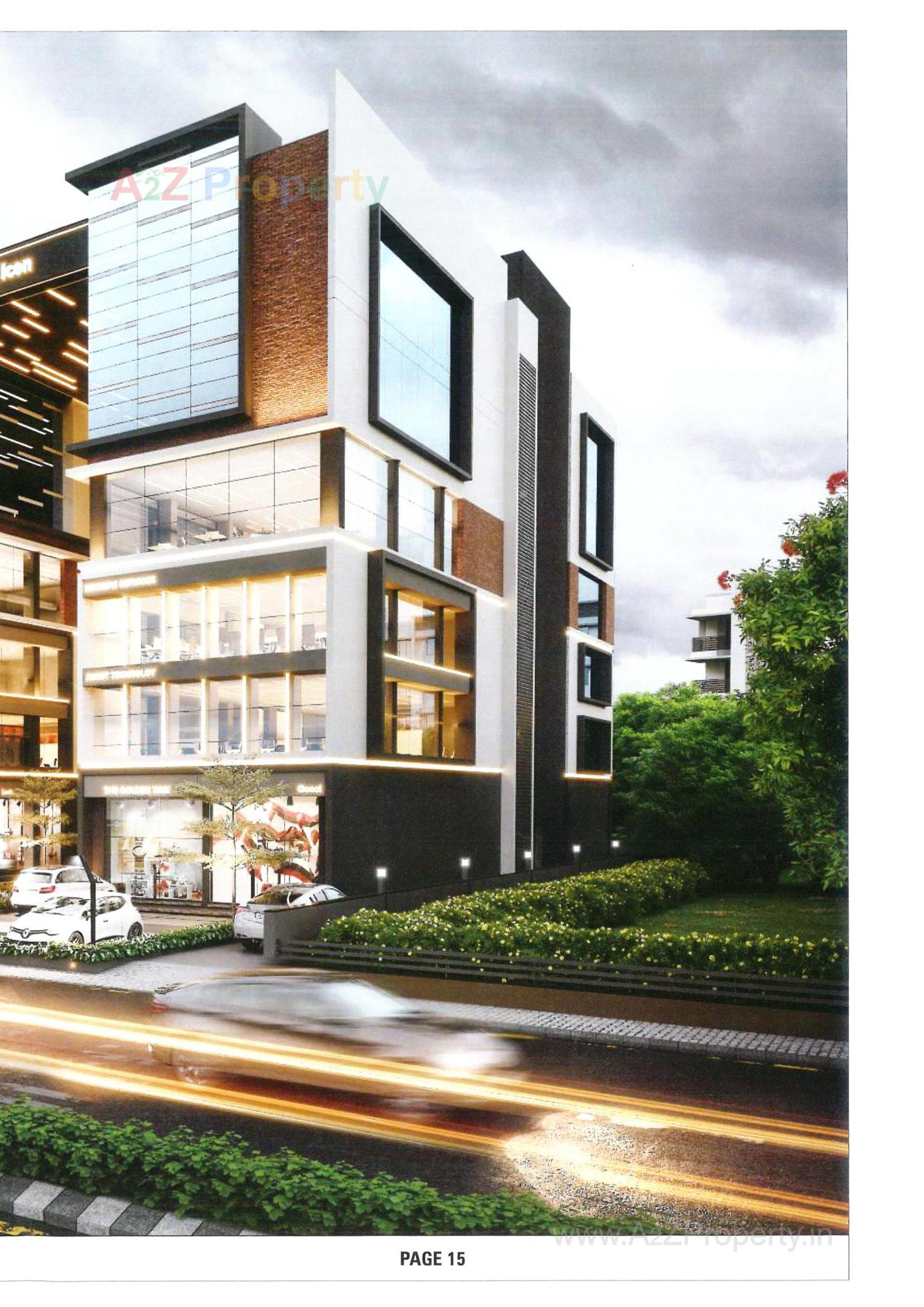 3D Elevation of real estate project Sankalp Icon located at Nikol, Ahmedabad, Gujarat