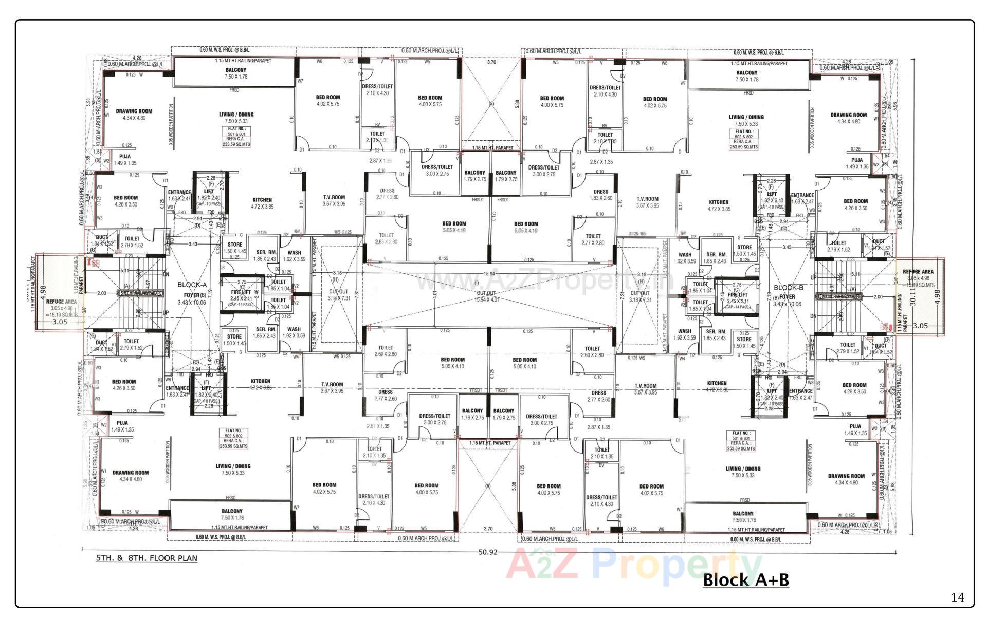 Layout of real estate project Sankalp Nirvana located at Dariyapur, Ahmedabad, Gujarat