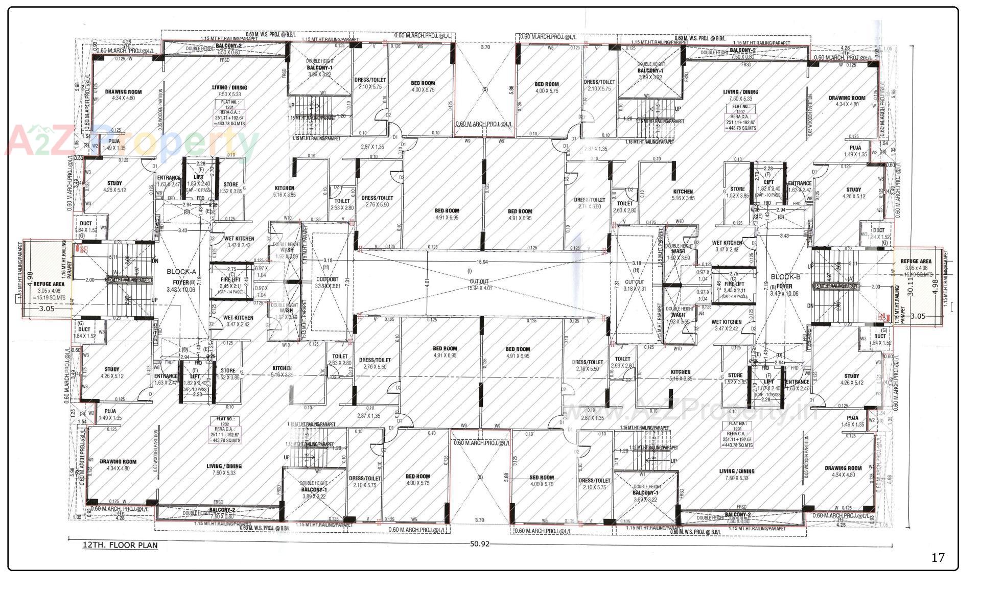 Layout of real estate project Sankalp Nirvana located at Dariyapur, Ahmedabad, Gujarat