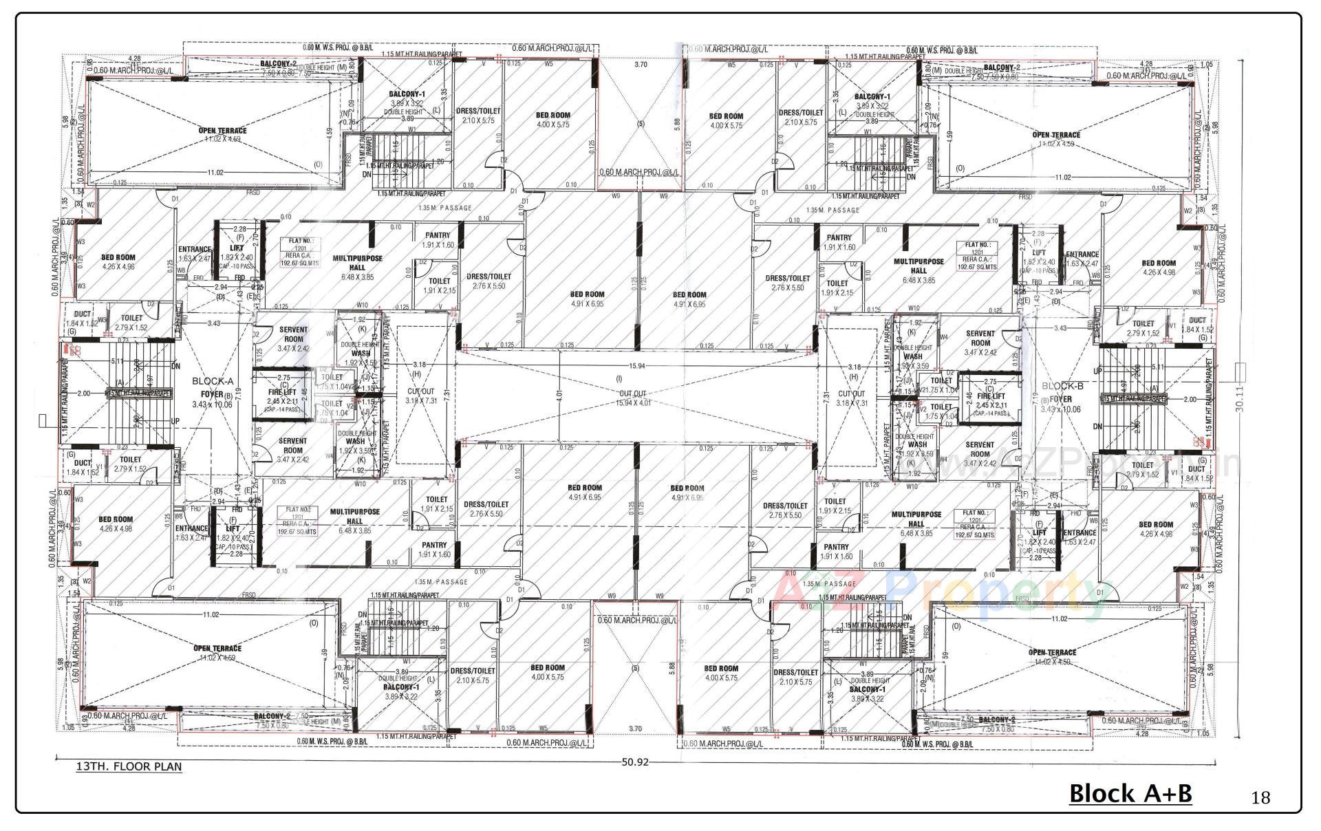 Layout of real estate project Sankalp Nirvana located at Dariyapur, Ahmedabad, Gujarat