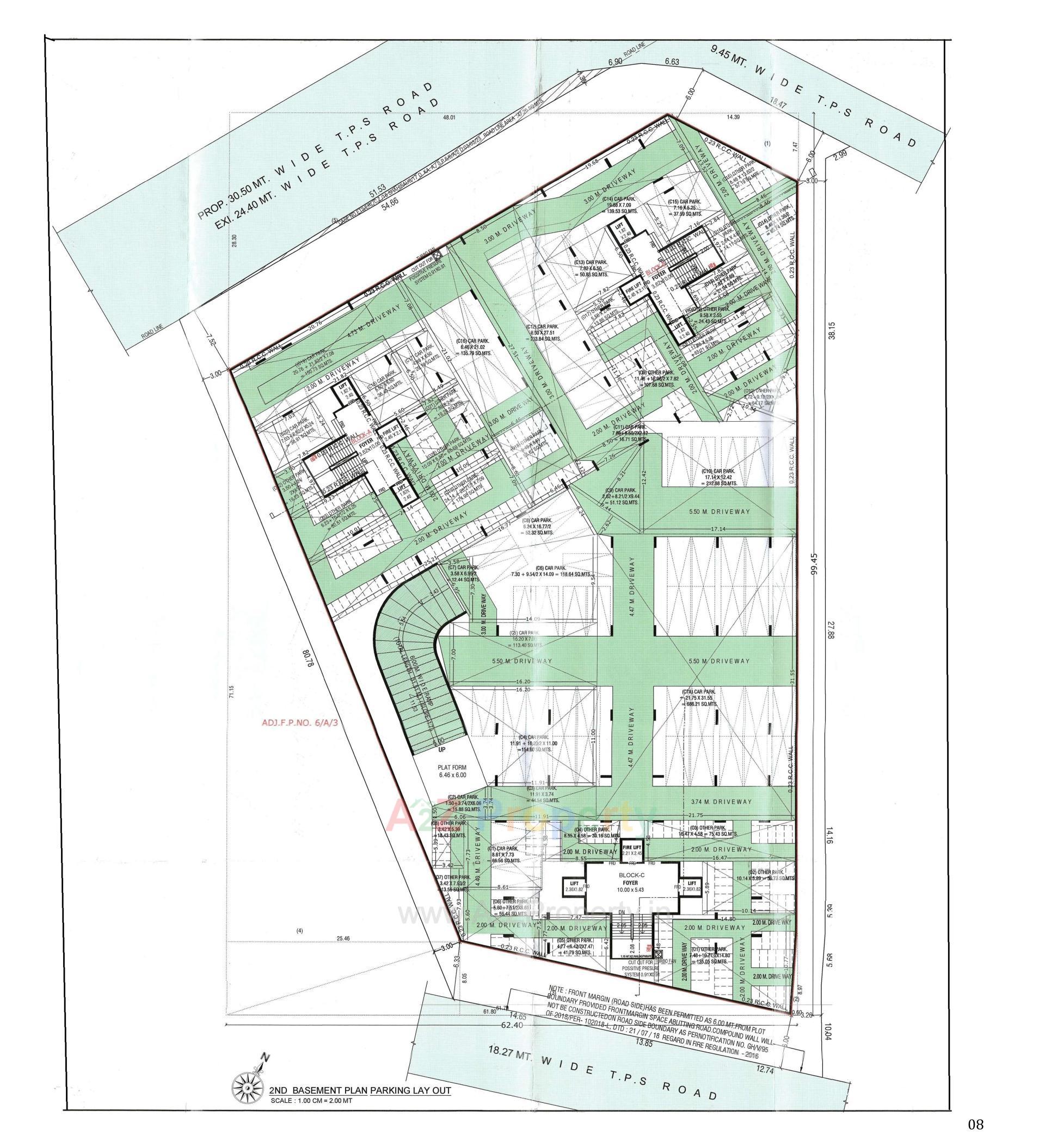 Layout of real estate project Sankalp Nirvana located at Dariyapur, Ahmedabad, Gujarat