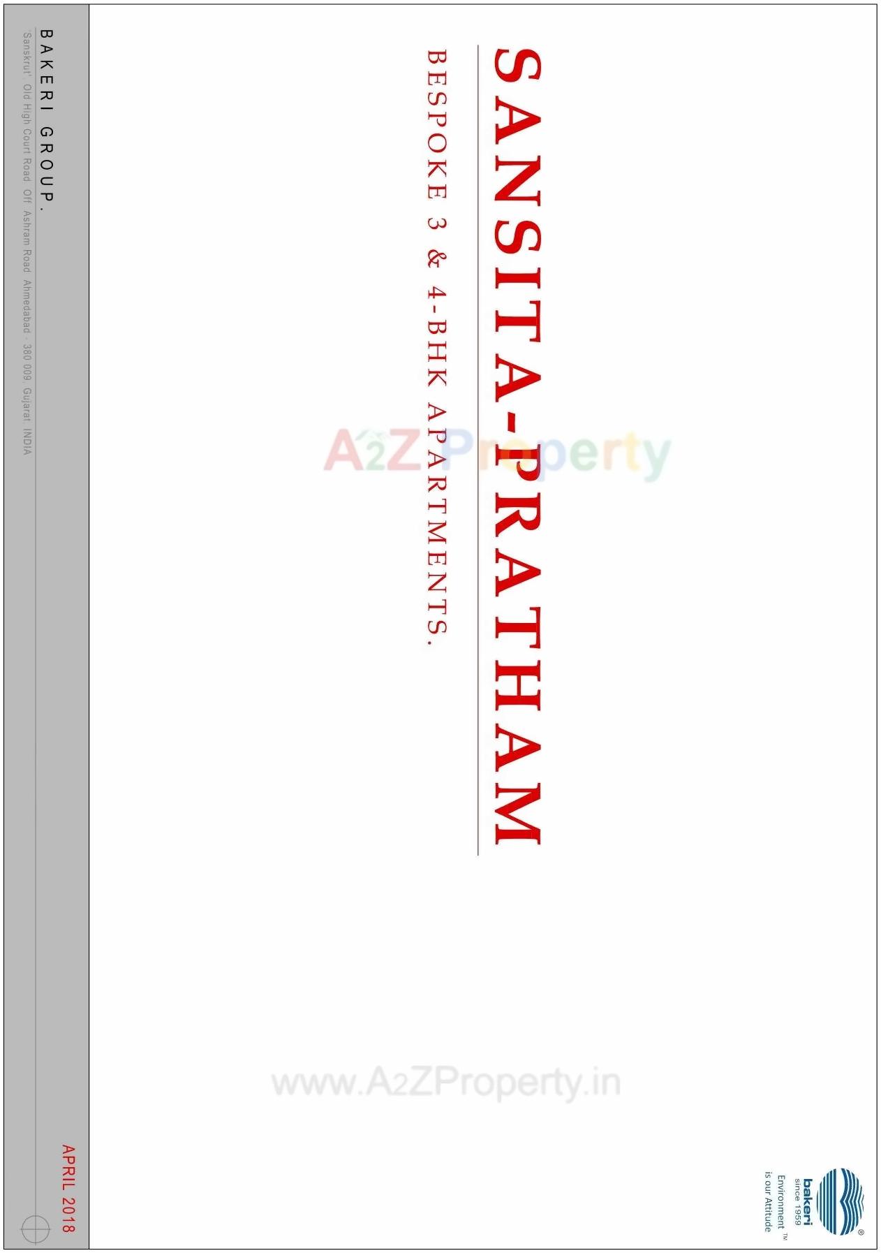  of real estate project Sansita Pratham located at Changispur, Ahmedabad, Gujarat