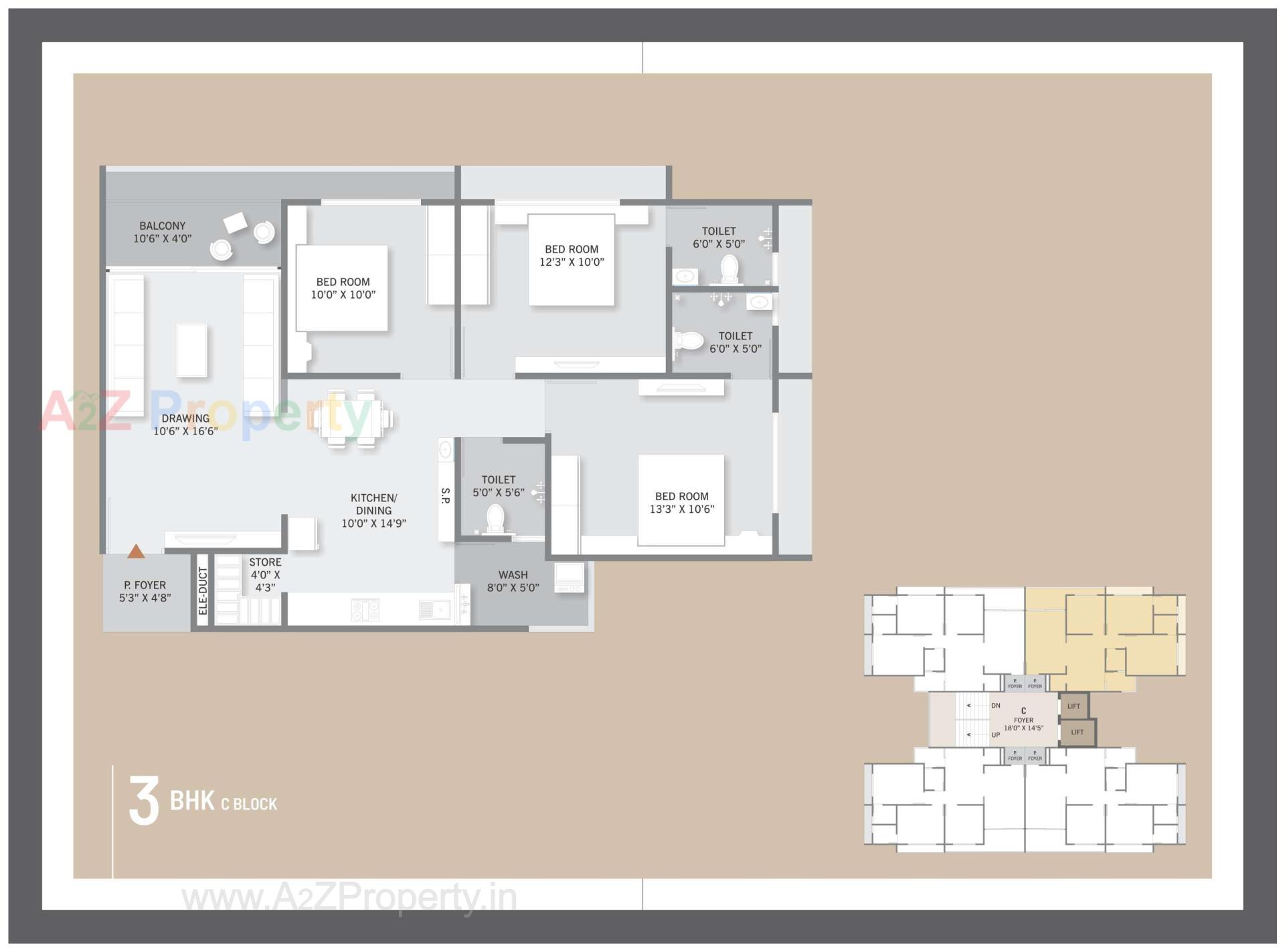 Layout of real estate project Sanskar Lakeview located at Nikol, Ahmedabad, Gujarat
