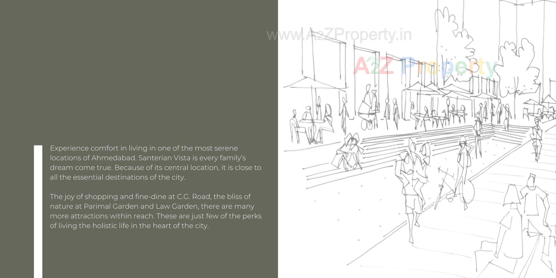  of real estate project Santerian Vista located at Kochrab, Ahmedabad, Gujarat