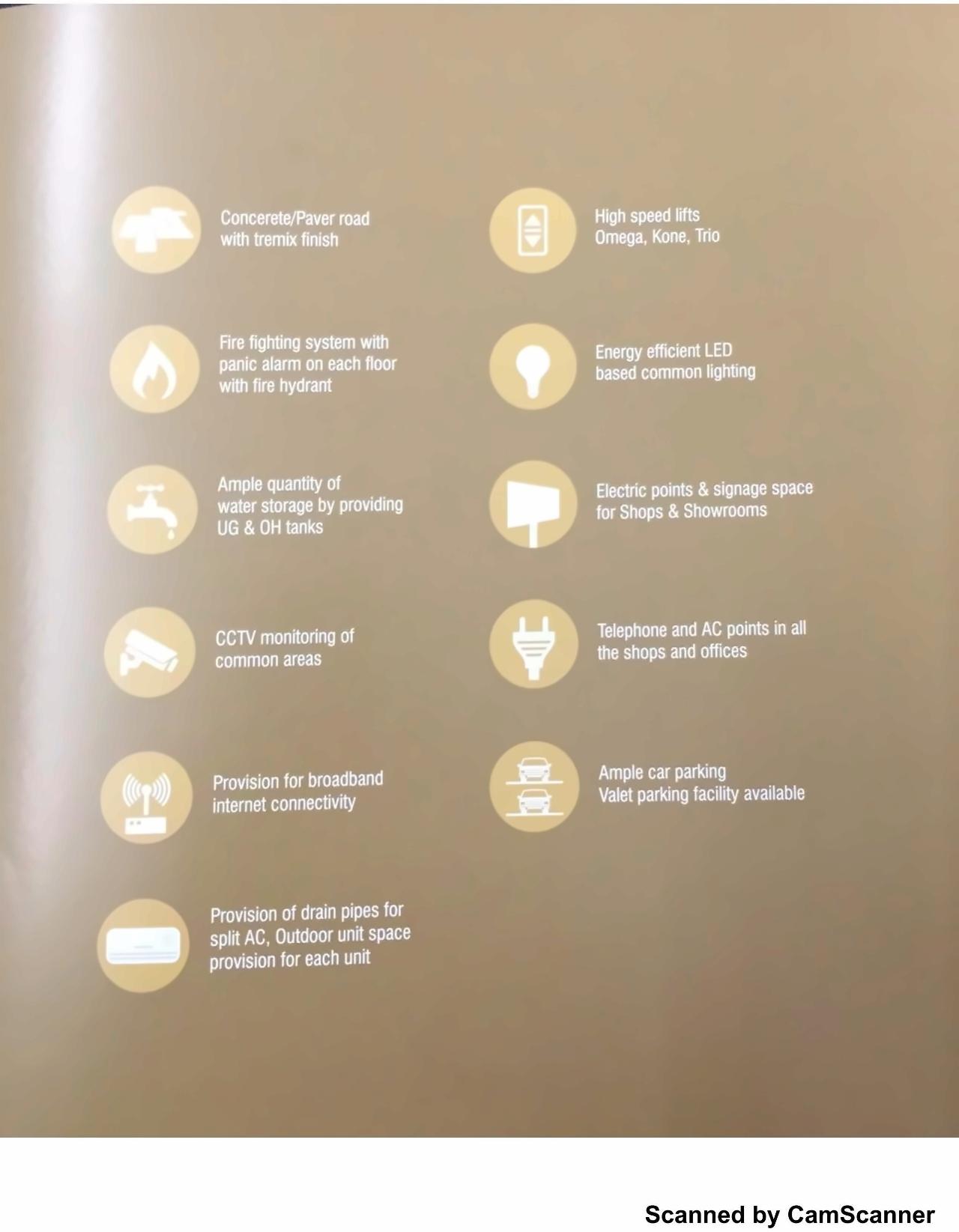 Amenities of Santorini Square