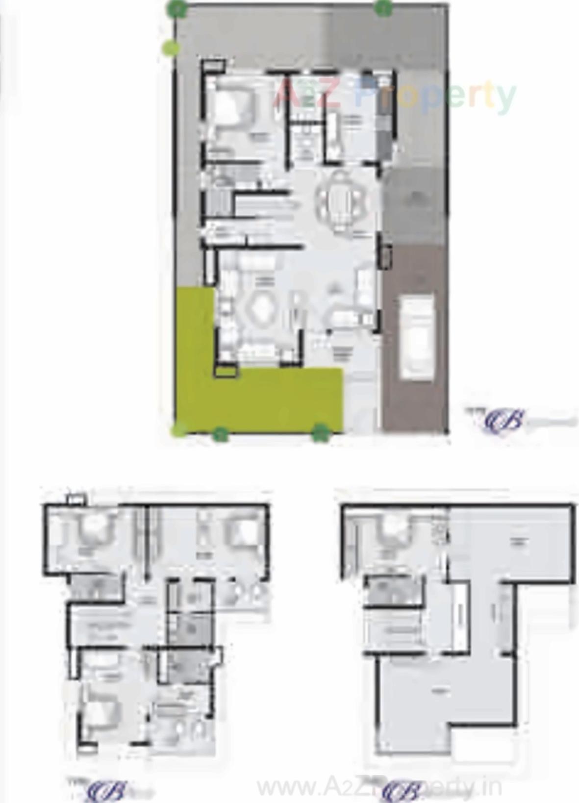 Layout of real estate project Sapphire Bunglows located at Lilapur, Ahmedabad, Gujarat
