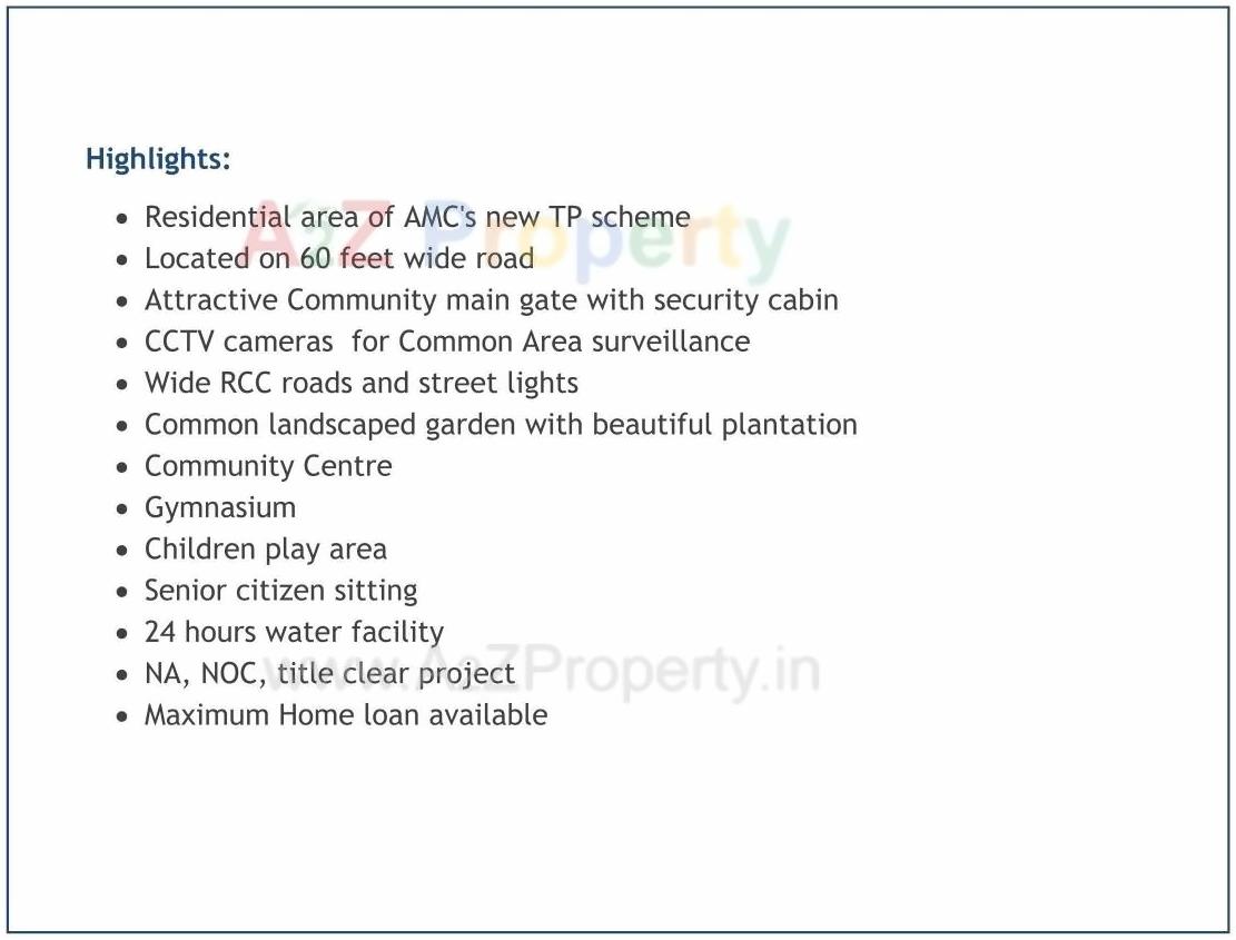 Amenities of Sapphire Villa