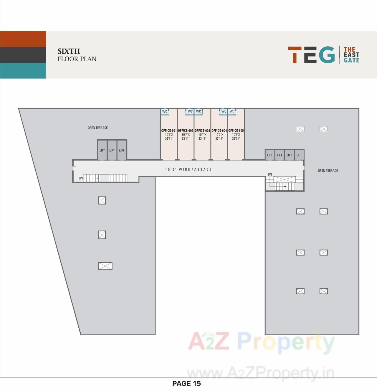 Layout of real estate project Saral Heights   The East Gate located at Ahmedabad, Ahmedabad, Gujarat