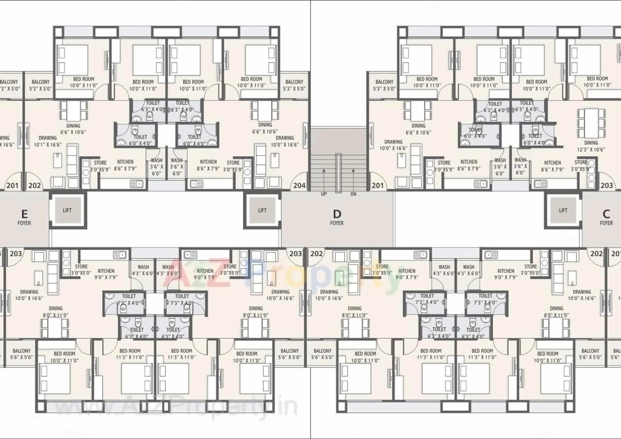 Layout of real estate project Saral Parivesh located at Chankheda, Ahmedabad, Gujarat