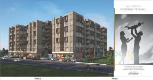 Elevation of real estate project Saral Residency located at Gota, Ahmedabad, Gujarat