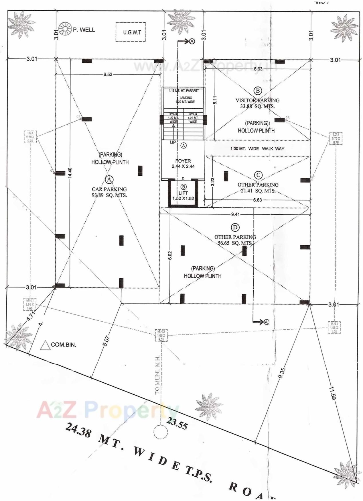  of real estate project Saral Residency located at Sabarmati, Ahmedabad, Gujarat
