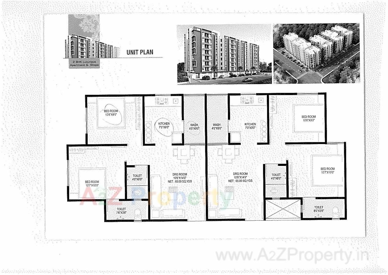 Layout of real estate project Sarita Residency located at Vastral, Ahmedabad, Gujarat