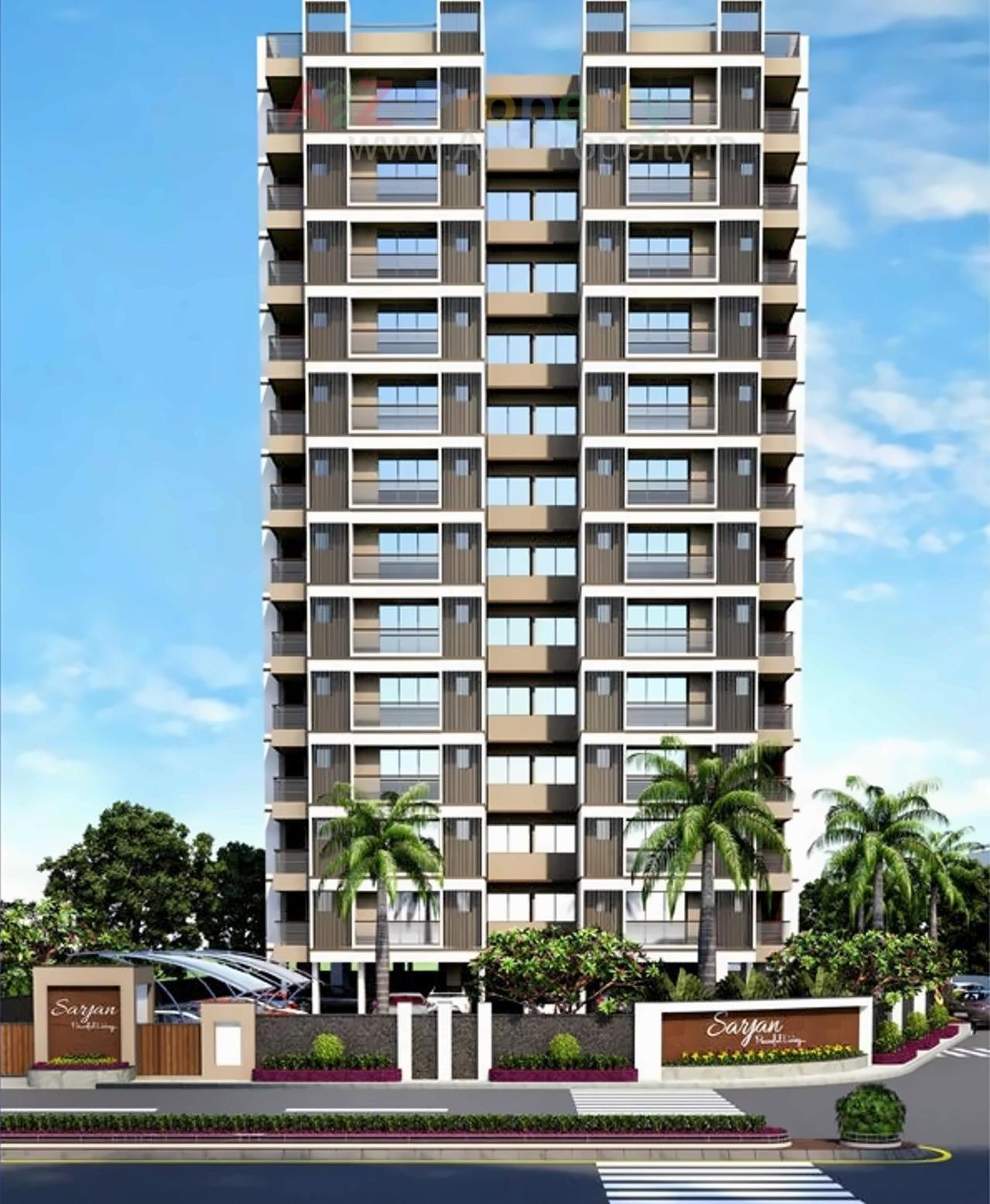 3D Elevation of real estate project Sarjan located at City, Ahmedabad, Gujarat