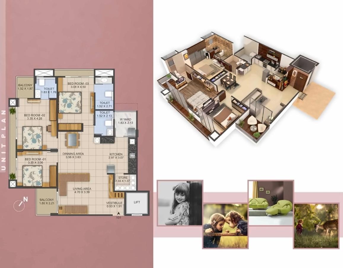 Layout of real estate project Sarjan located at City, Ahmedabad, Gujarat