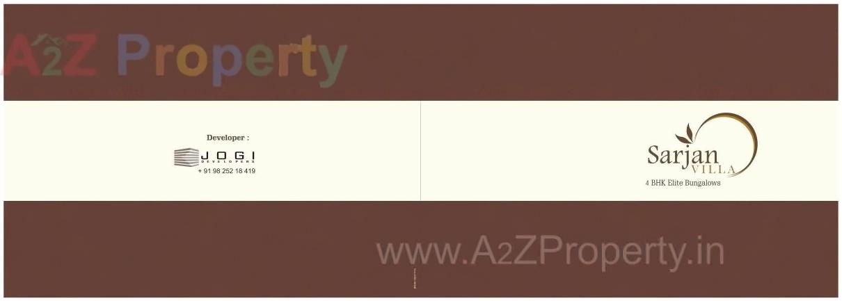  of real estate project Sarjanvilla Bunglows located at Nikol, Ahmedabad, Gujarat