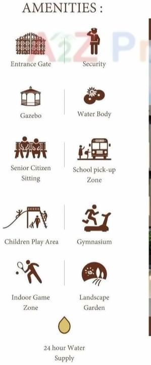 Amenities of Sarjanvilla Bunglows