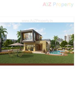 Elevation of real estate project Sarjanvilla Bunglows located at Nikol, Ahmedabad, Gujarat