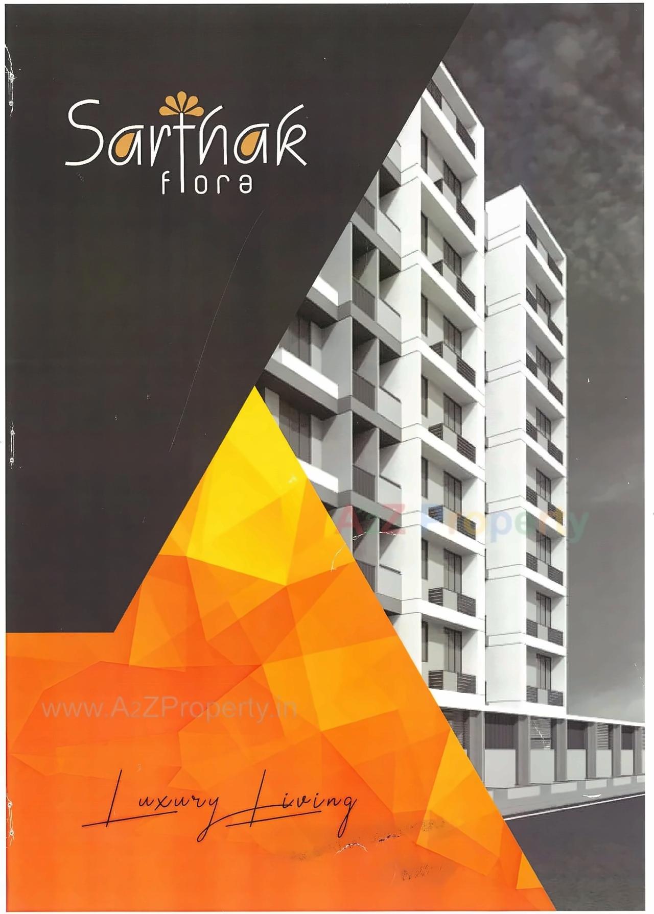  of real estate project Sarthak Flora located at Nikol, Ahmedabad, Gujarat