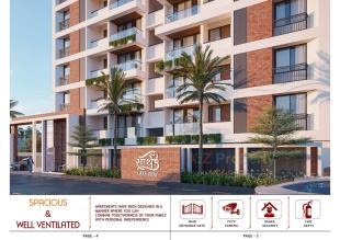 Elevation of real estate project Sarthak Lake View located at Nikol, Ahmedabad, Gujarat