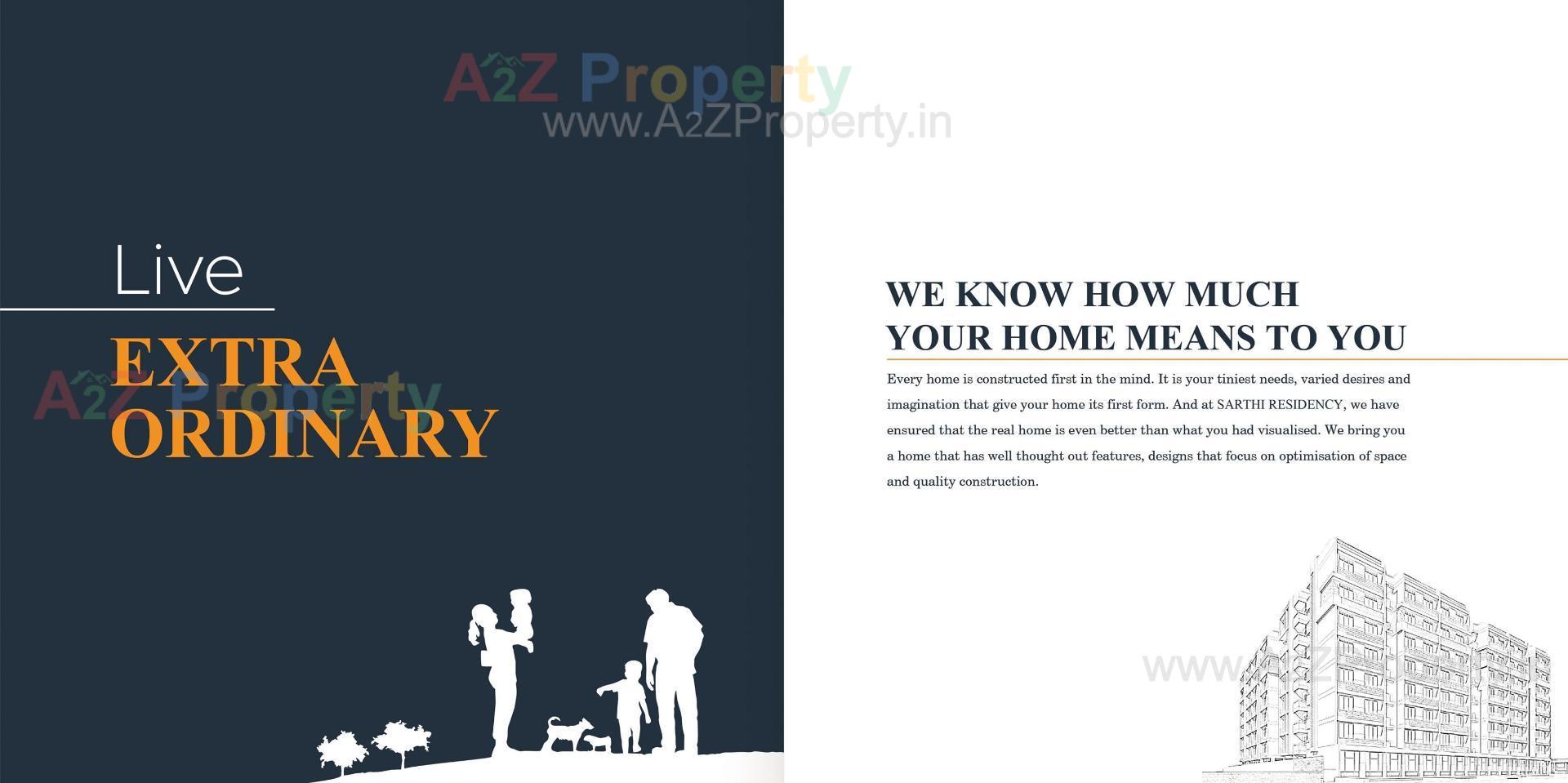  of real estate project Sarthi Residency located at Naroda, Ahmedabad, Gujarat