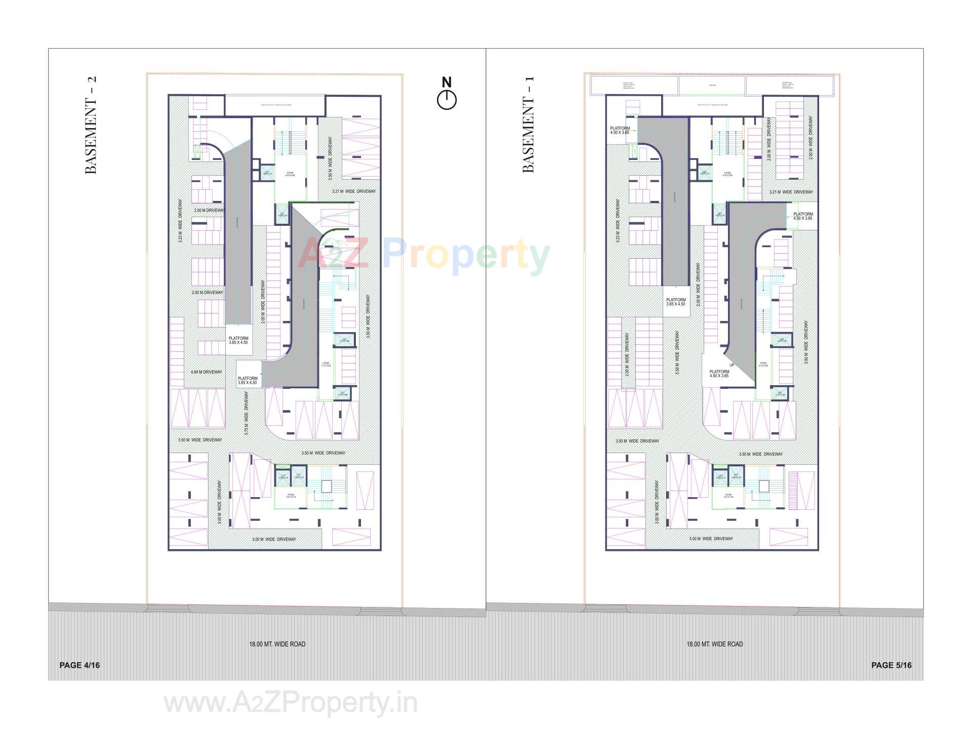 Layout of real estate project Sarva One located at Khodiyar, Ahmedabad, Gujarat