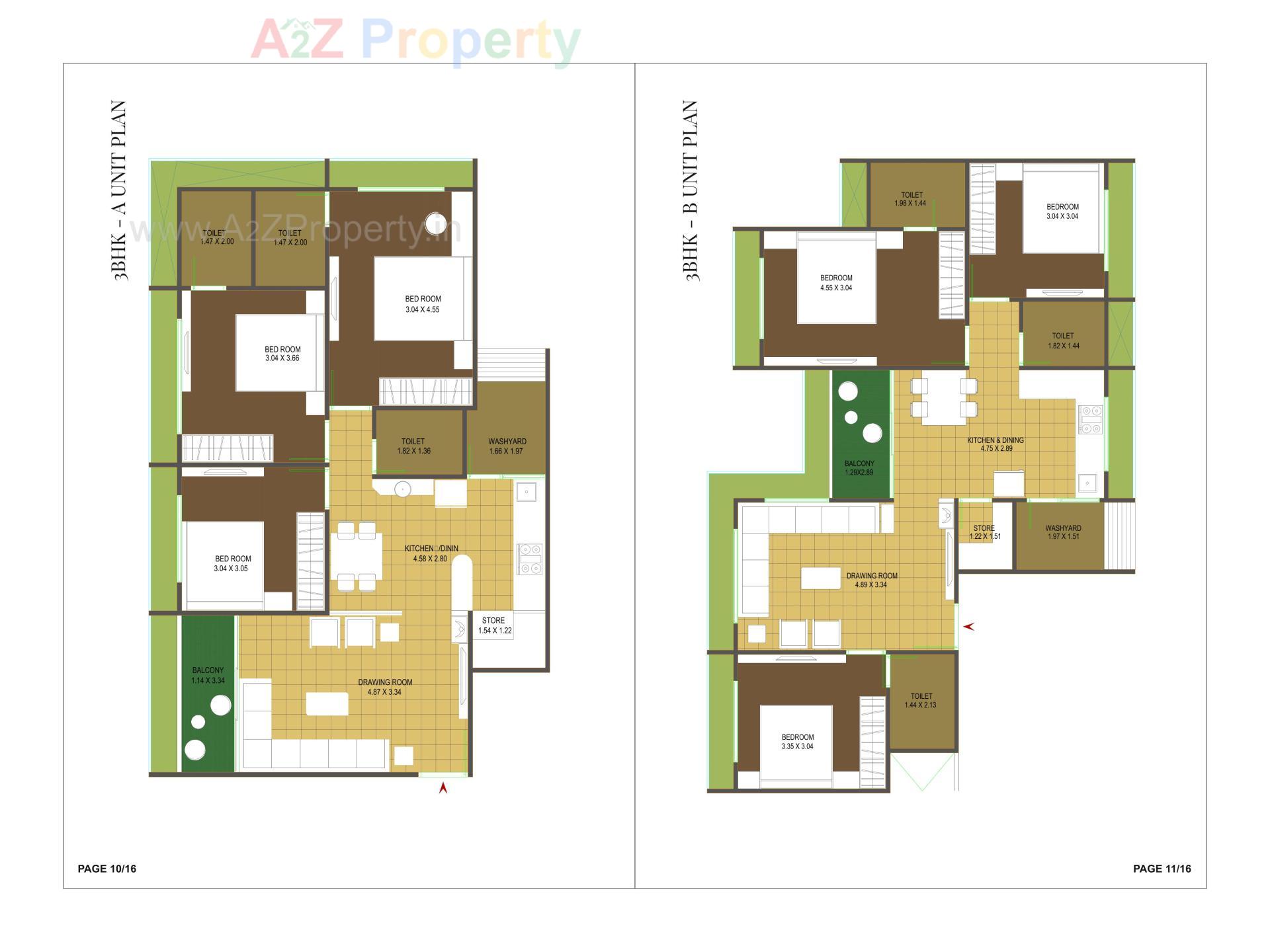Layout of real estate project Sarva One located at Khodiyar, Ahmedabad, Gujarat