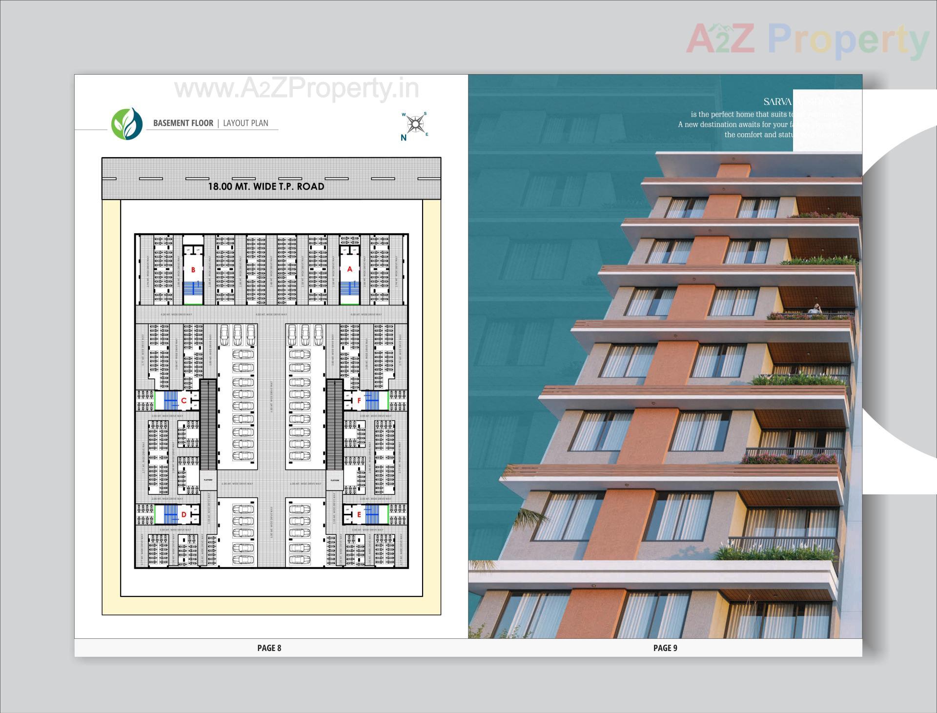  of real estate project Sarva Residency located at Kathwada, Ahmedabad, Gujarat