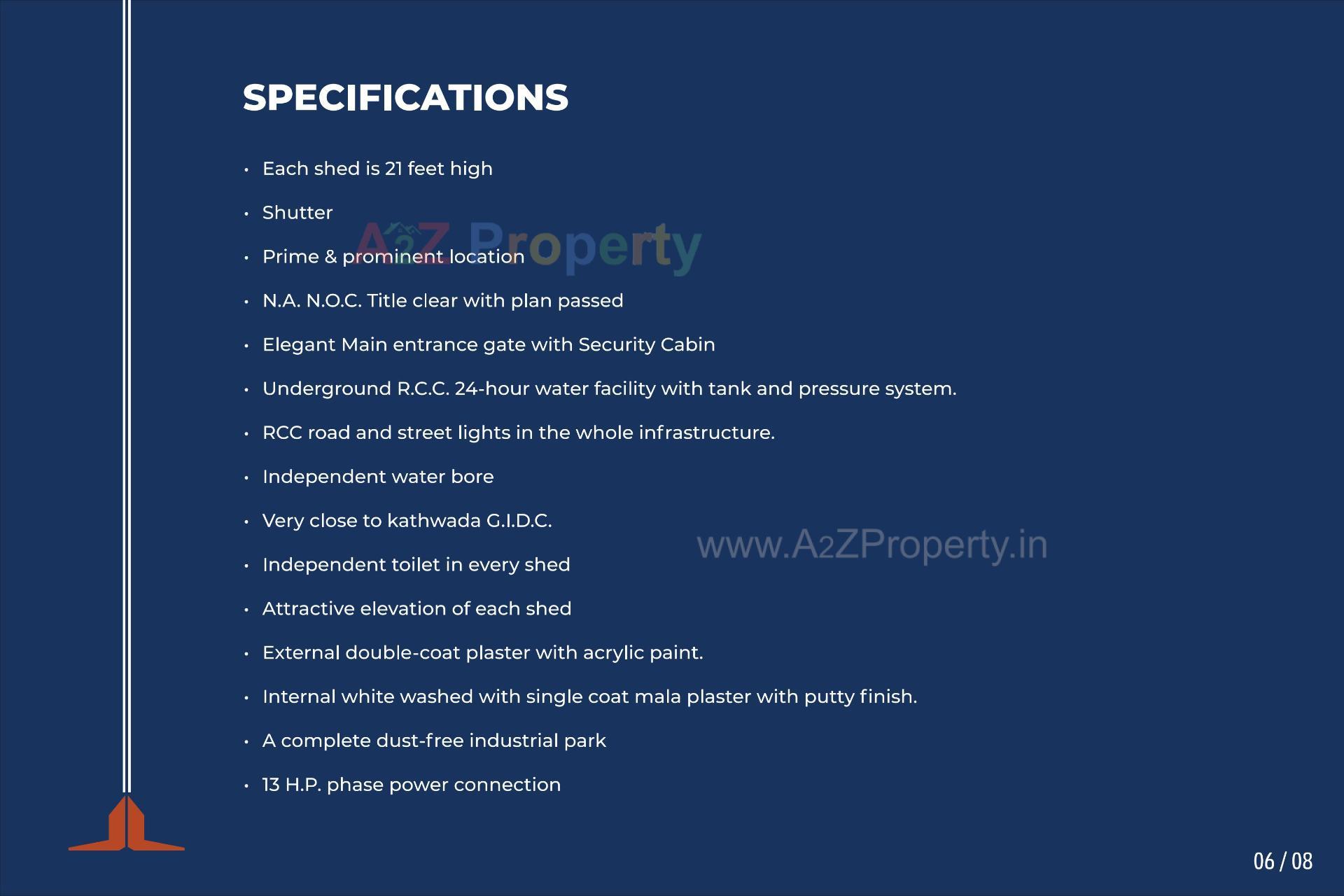  of real estate project Satkar Industrial Park located at Kathwada, Ahmedabad, Gujarat
