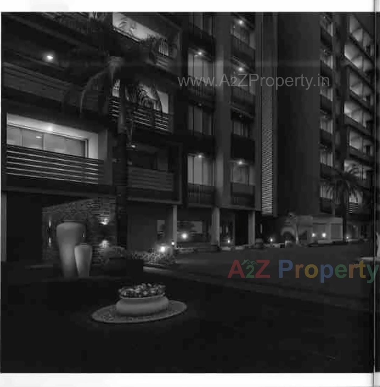 3D Elevation of real estate project Satkar Primeum located at Naroda, Ahmedabad, Gujarat