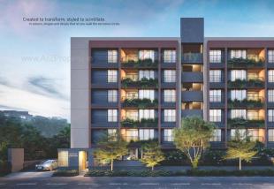 Elevation of real estate project Sattva Exotica located at Bopal, Ahmedabad, Gujarat
