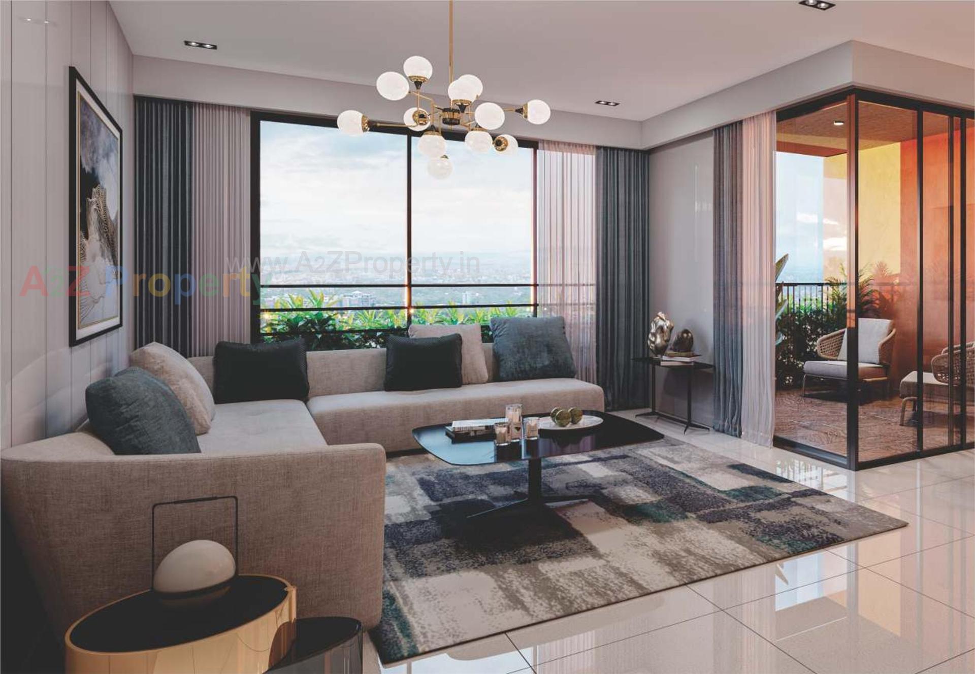 3D Elevation of real estate project Sattva Exotica located at Bopal, Ahmedabad, Gujarat