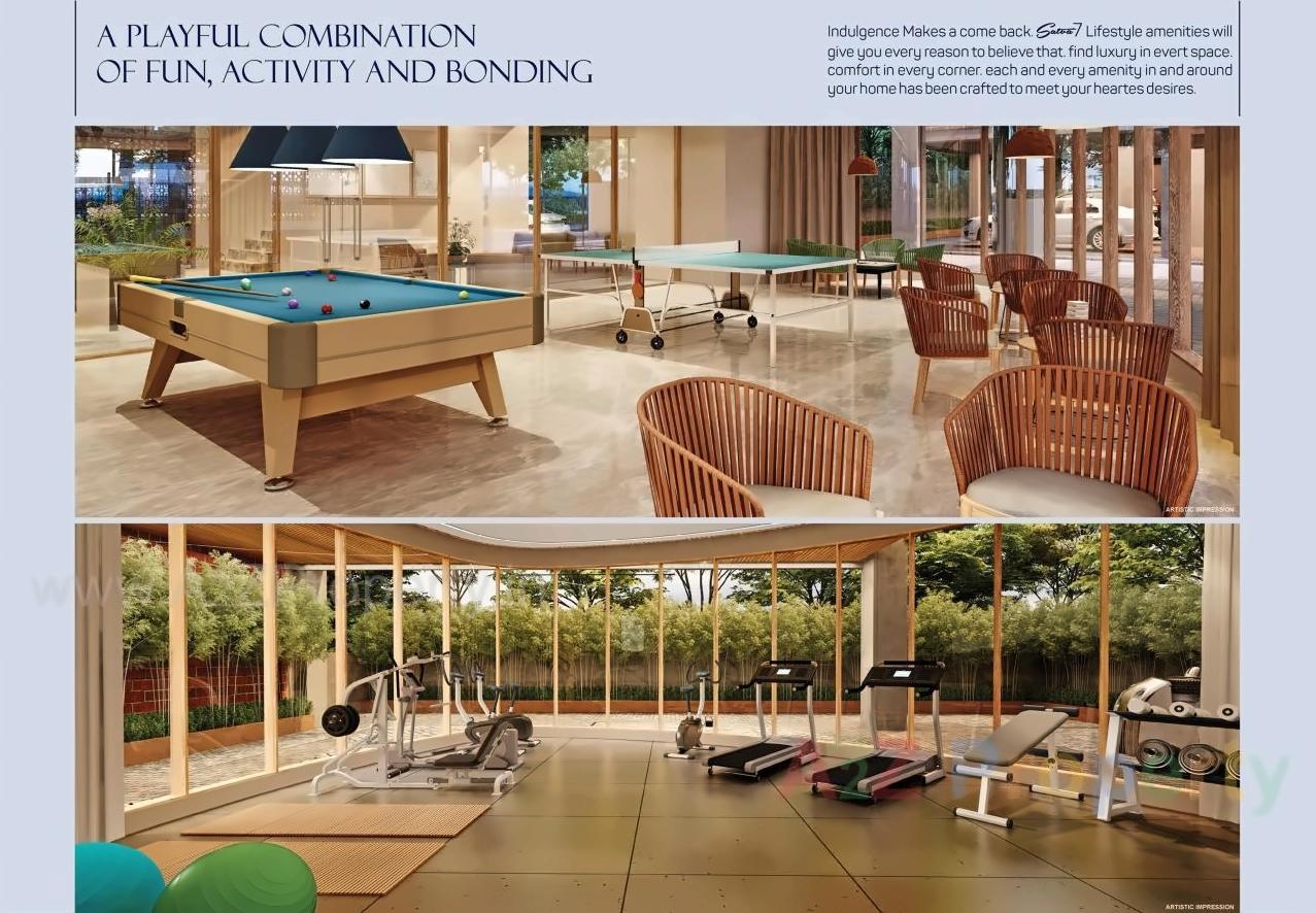 3D Elevation of real estate project Satva located at Dariyapur-kajipur, Ahmedabad, Gujarat