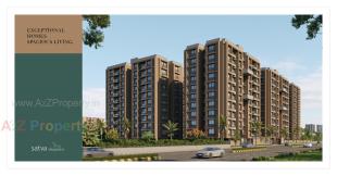 Elevation of real estate project Satva Elegance located at Nikol, Ahmedabad, Gujarat